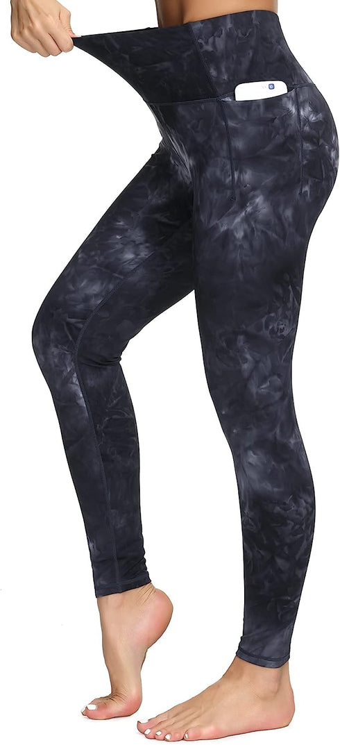 Dragon Fit High Waisted Legging for Women Tummy Control Workout Running Yoga Pants with Pockets